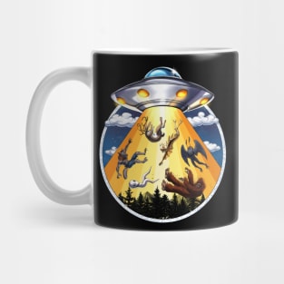 Cryptids Alien Abduction Mug